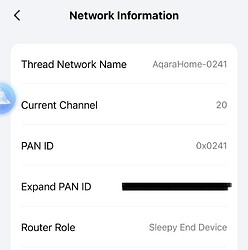 Connected via Thread