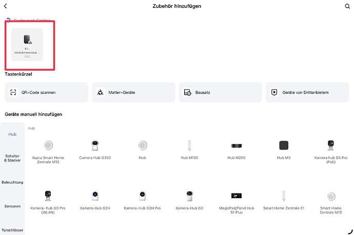 Zubehör hinzu ügen