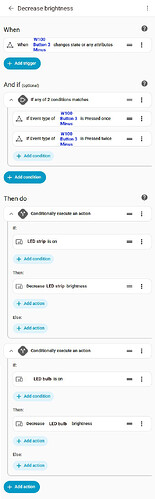 Lighting Control - 02 Decrease Brightness