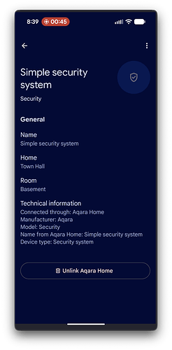 Aqara-Simple-Security-System