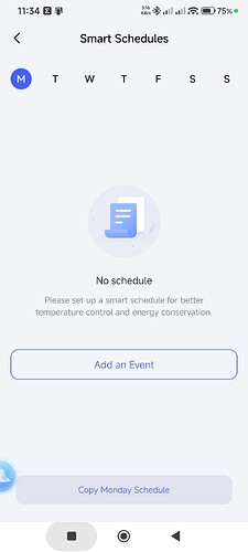 missing schedule