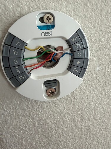 Nest Actual Wiring