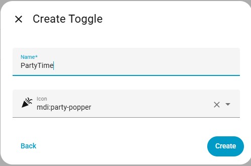 Party Time - 01 Create Toggle