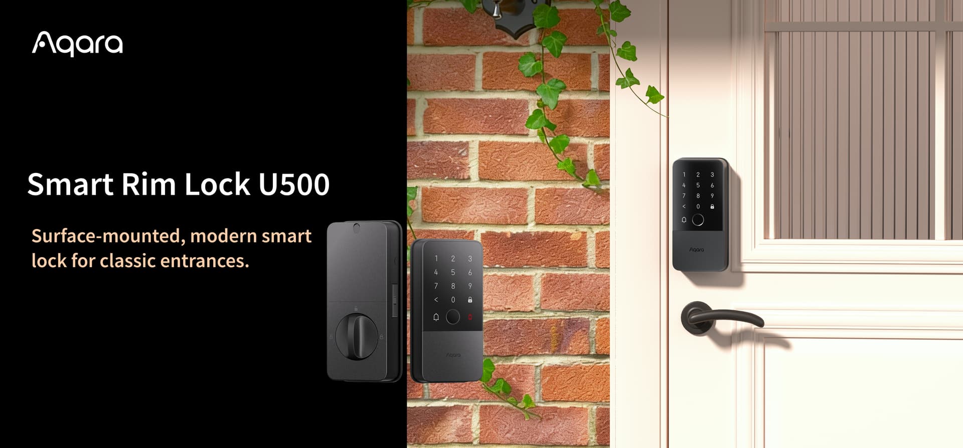 Smart Rim Lock U500